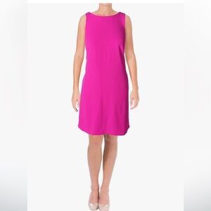 RALPH LAUREN BLUE SLEEVELESS DRESS W/BEAUTIFUL BACK DETAILING(SUPER SEXY) SZ12